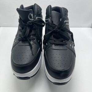 Roller Skate Shoes Sneakers Wheels Black High Top EUR 42 LED Lights Rechargeable